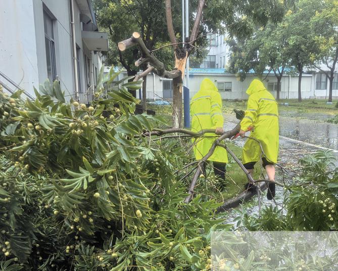 航天科技九院539厂迎战“贝碧嘉”齐心保生产